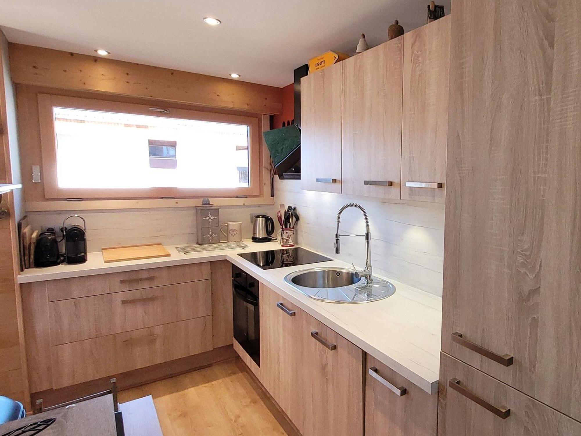 Appartement T3 Renove, Centre Les Gets, Proche Pistes, 6 Pers, Balcon, Parking, Equipements Complets - Fr-1-598-30 ภายนอก รูปภาพ